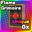 Ảnh  Items Flame Grimoire