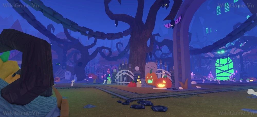 Ảnh Maps Halloween Graveyard